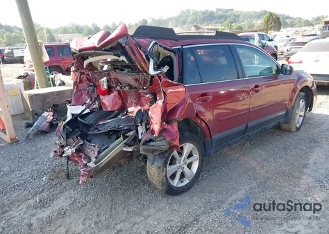 2013 Subaru Outback 2.5I Limited из США, поврежденный, VIN 4S4BRCLC2D3280140